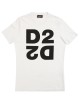 Белая футболка DSQUARED KID: фото - Invogue